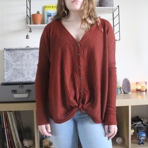 Urban Outfitters Thermal Long Sleeve